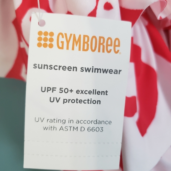 2 Girls 4T one piece suits, one NWT - Picture 3 of 4